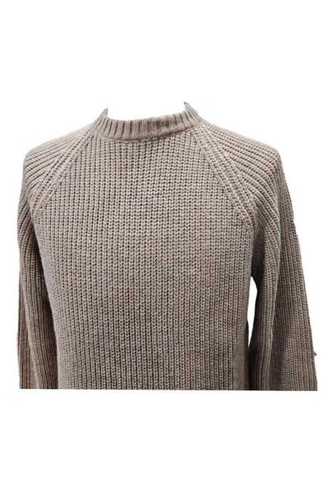 English rib wool blend crewneck sweater MANUEL RITZ | sweaters | 3332M510 22382224